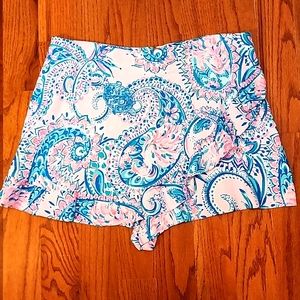 Lilly Pulitzer skirt skort 16